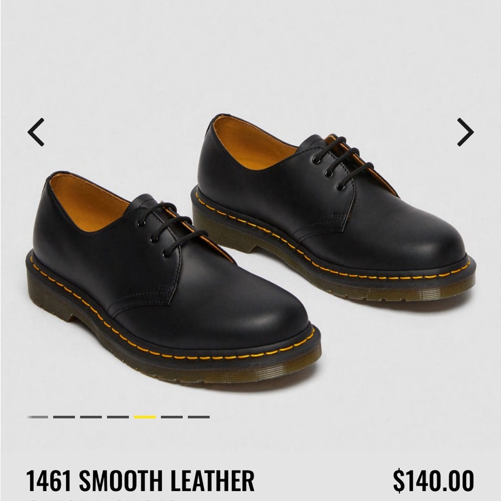 Dr. Martens 1461 SMOOTH LEATHER OXFORD SHOES